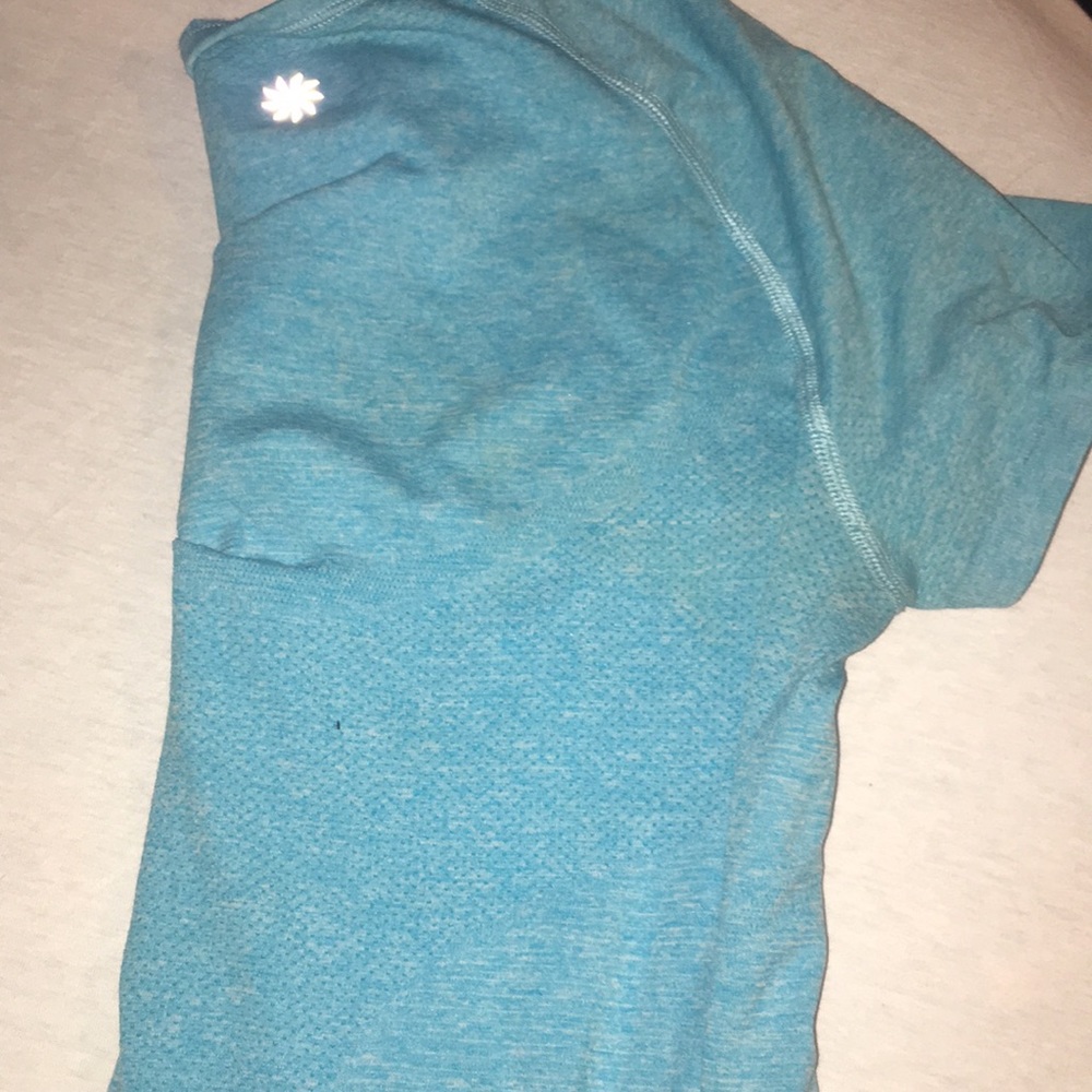 Blue athleta shirt